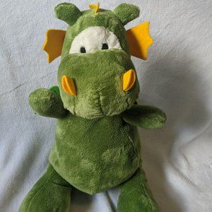 GUND Green & Yellow Dragon 16” Plush Toy Stuffed Animal 4060339 Dinosaur